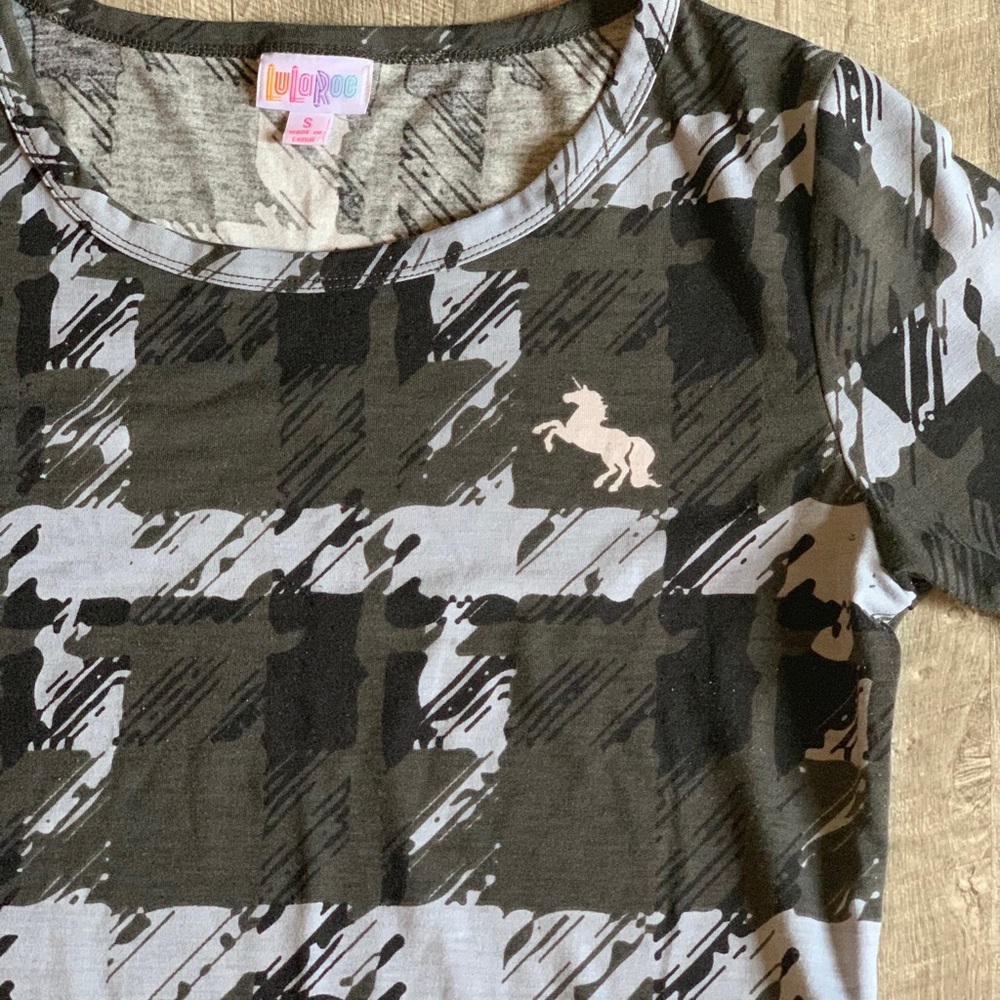 Plaid and unicorn lularoe Julia!